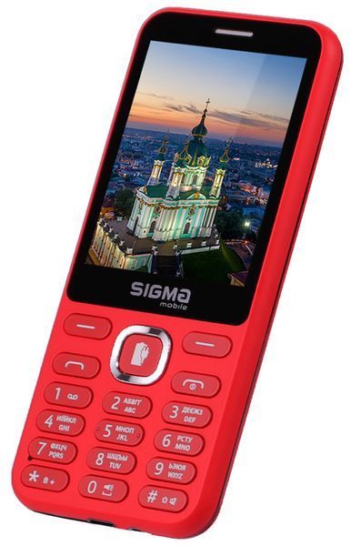 Телефон Sigma Mobile X-Style 31 Type-C Power Red 262585 фото