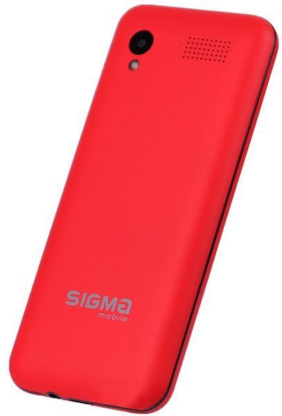 Телефон Sigma Mobile X-Style 31 Type-C Power Red 262585 фото