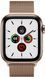 Смарт-годинник Apple Watch Series 5 44mm GPS + LTE Stainless Steel Gold Case With Gold Milanese Loop (MWW62) 137539 фото 2