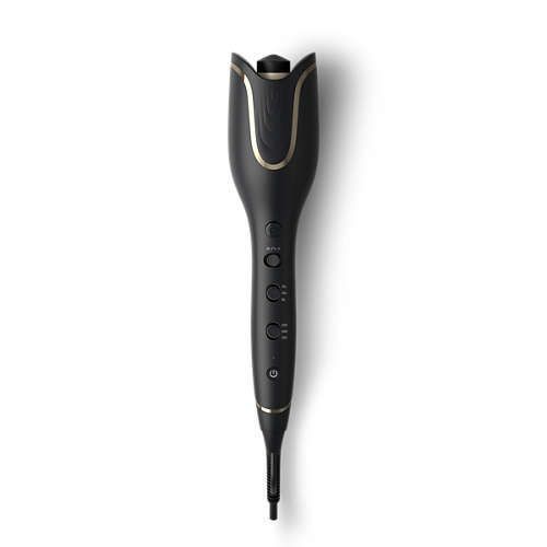 Стайлер Philips, 34Вт, темп.режимів-3, D -25mm, швидкості - 3, кераміка, чорний (BHB876/00) 369121 фото