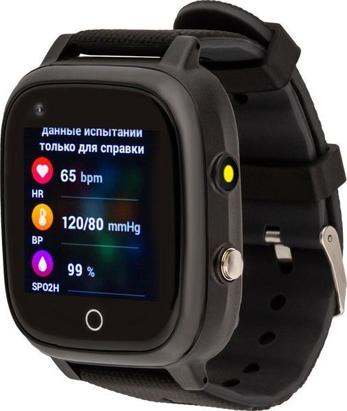 Дитячий смарт-годинник AmiGo GO005 4G WIFI Thermometer Black 188762 фото