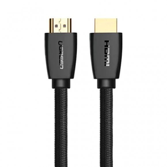Кабель UGREEN HD118 HDMI High-End Cable Nylon Braid 3m Black (40411) 278870 фото