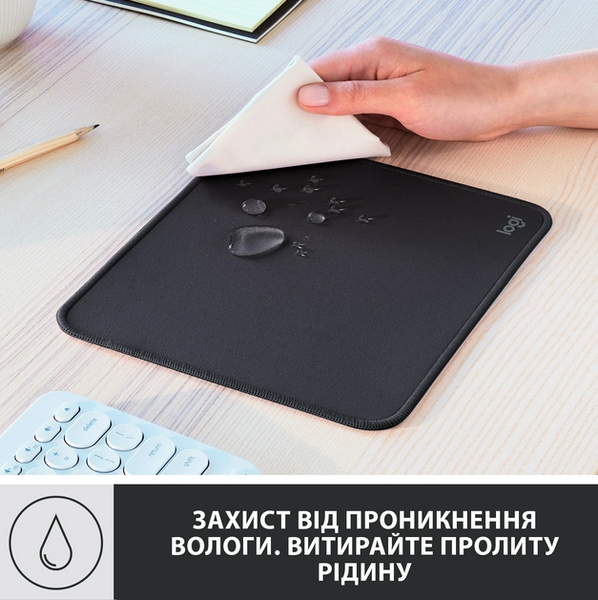 Килимок для мишi LOGITECH Studio Series Graphite (956-000049) 313983 фото