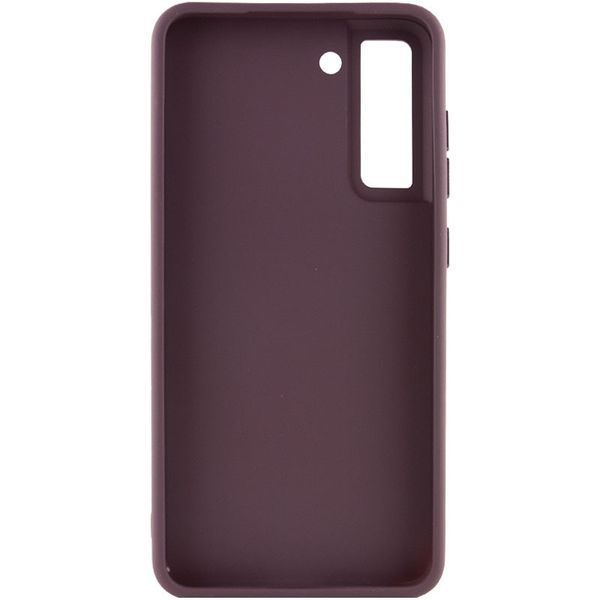 TPU чохол Bonbon Metal Style для Samsung Galaxy S23+ Бордовий / Plum 264766 фото