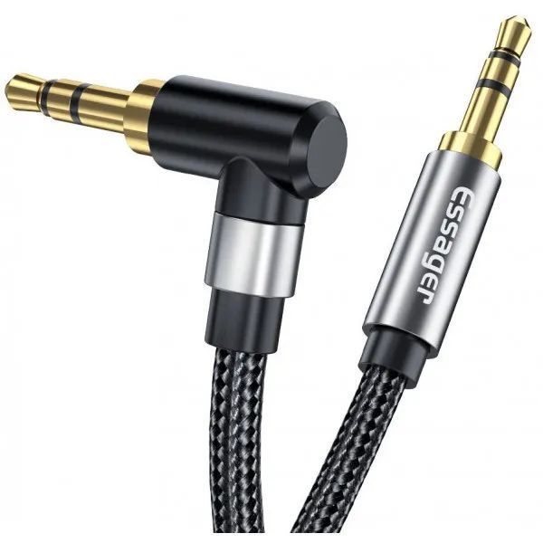 Кабель ESSAGER AUX Cable 3.5mm Jack Audio Cable For Speaker Wire Headphone Car 3.5 Mm Jack Hifi Aux Adapter 1.5M (EYP35-WTA01) 317308 фото