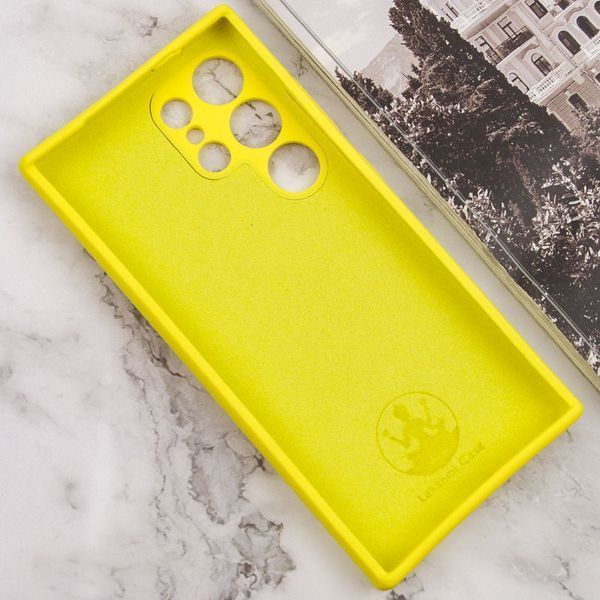 Чохол Silicone Cover Lakshmi Full Camera (AAA) для Samsung Galaxy S24 Ultra Жовтий / Yellow 286927 фото