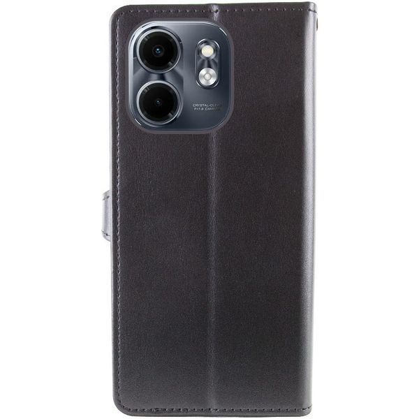 Шкіряний чохол книжка GETMAN Gallant (PU) для Infinix Smart 9 4G / Hot 50i Чорний 358657 фото