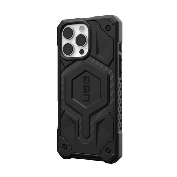 Чохол UAG для iPhone 16 Pro Max, Monarch Pro Magsafe, Carbon Fiber (114457114242) 363284 фото