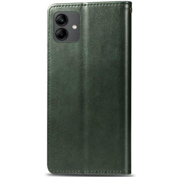 Шкіряний чохол-книжка GETMAN Gallant (PU) для Samsung Galaxy A07 Зелений 391225 фото