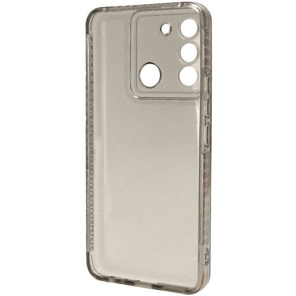 Чохол TPU Starfall Clear для Xiaomi Poco X5 5G / Redmi Note 12 5G Сірий 275189 фото