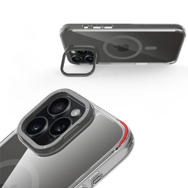 Чохол TPU Space Case Apex with MagSafe для Apple iPhone 16 Pro (6.3") Grey 345820 фото