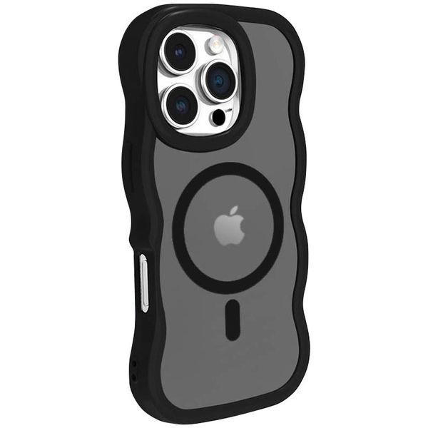 Чохол TPU+PC Undine with MagSafe для Apple iPhone 16 Pro (6.3") Black 355343 фото