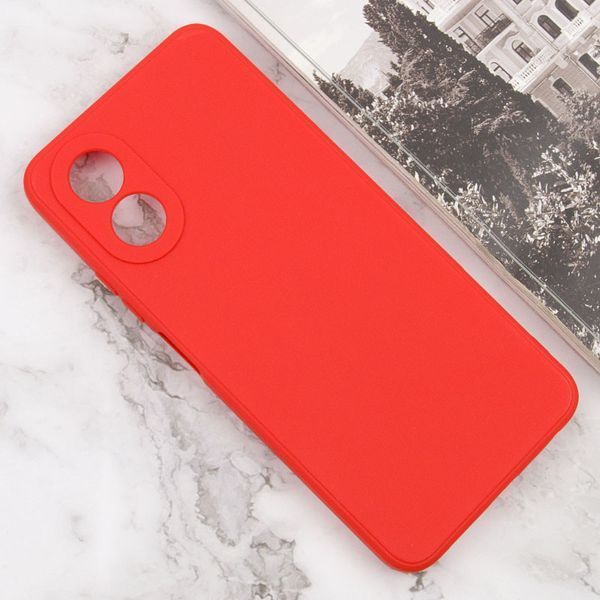 Силіконовий чохол Candy Full Camera для Oppo A38 / A18 Червоний / Red 286345 фото