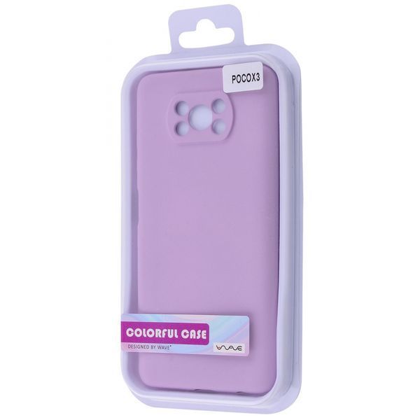 Чохол WAVE Colorful Case (TPU) Xiaomi Poco X3/Poco X3 Pro light purple 344261 фото