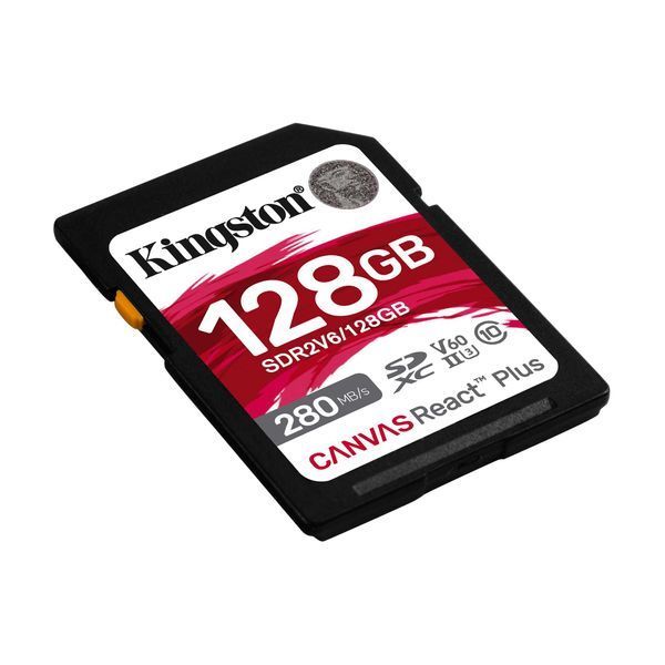 Карта пам'яті Kingston SD 128GB C10 UHS-II U3 R280/W100MB/s (SDR2V6/128GB) 372310 фото
