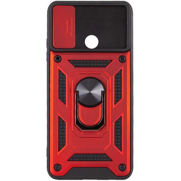 Чохол Ummi Camshield Serge Ring для Xiaomi Redmi A1+ / A2+ Червоний 395859 фото