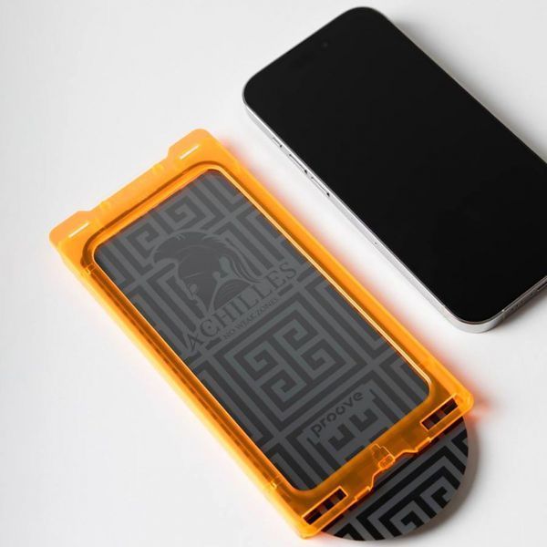 Захисне скло iPhone 15 Pro Proove Achilles Installation Box (PGPAIB15P001) black 346292 фото