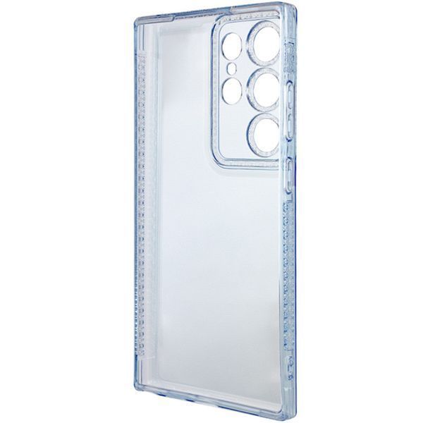 Чохол TPU Starfall Clear для Samsung Galaxy S23 Ultra Блакитний 270393 фото