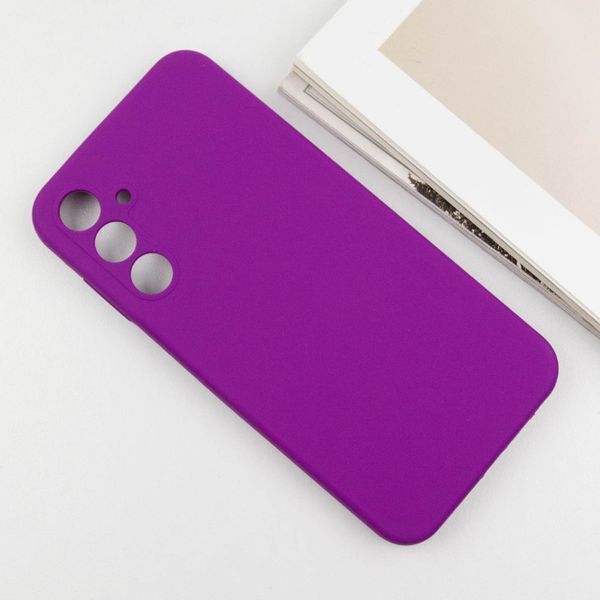 Чохол Silicone Cover Lakshmi Full Camera (AAA) для Samsung Galaxy A56 5G Сливовый / Purple 342140 фото