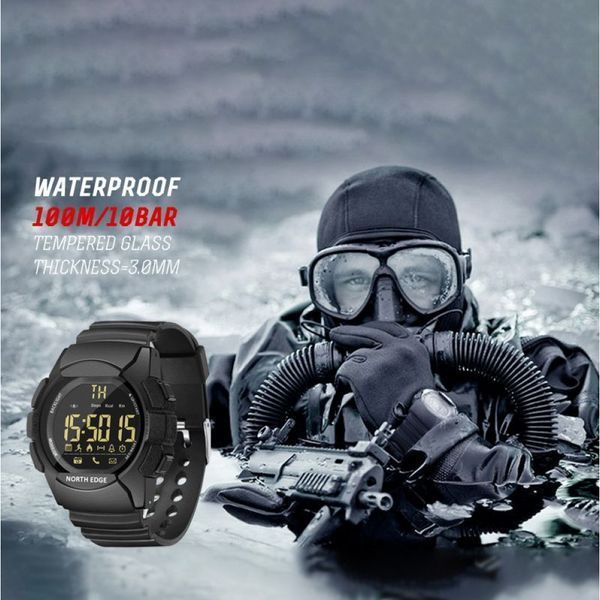Цифровий Годинник NORTH EDGE AK black 331584 фото