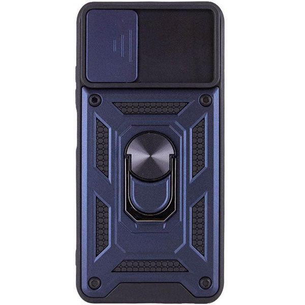 Чохол Ummi Camshield Serge Ring для Xiaomi Redmi Note 11 Pro 4G/5G/Note 11E Pro/ 12 Pro 4G Синій 396226 фото