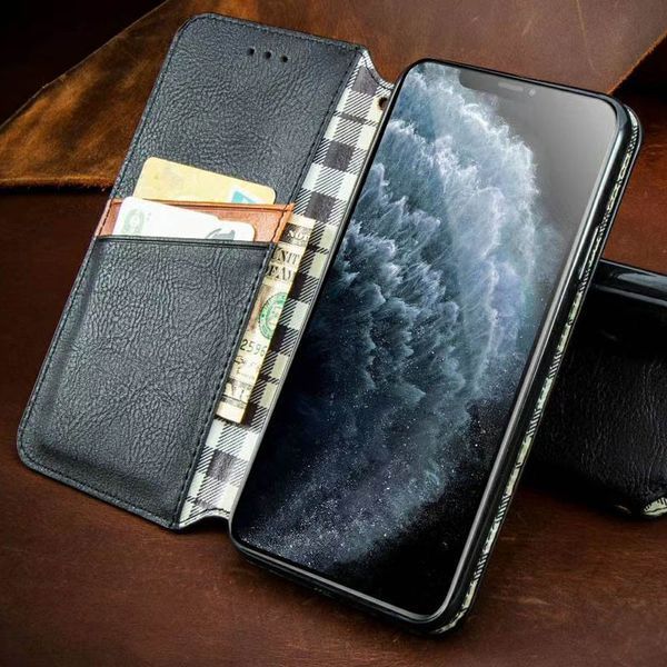Шкіряний чохол книжка GETMAN Cubic (PU) для Xiaomi Redmi Note 9 / Redmi 10X Чорний 208065 фото