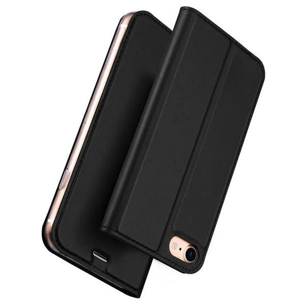 Чохол-книжка Dux Ducis з кишенею для візиток для Apple iPhone 7 / 8 / SE (2020) (4.7") Чорний 276497 фото