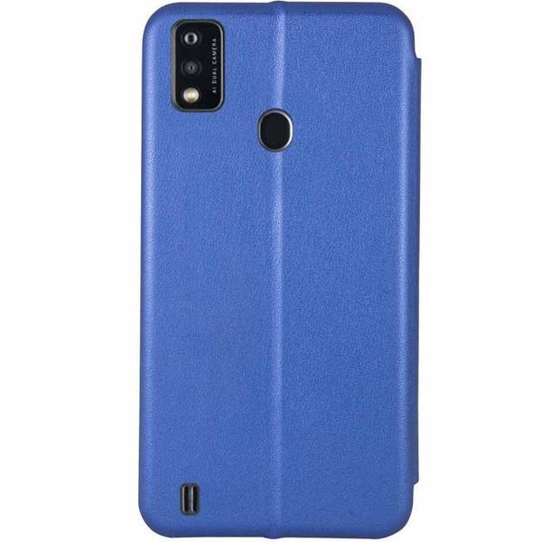 Шкіряний чохол (книжка) Classy для ZTE Blade A51 Синій 259406 фото