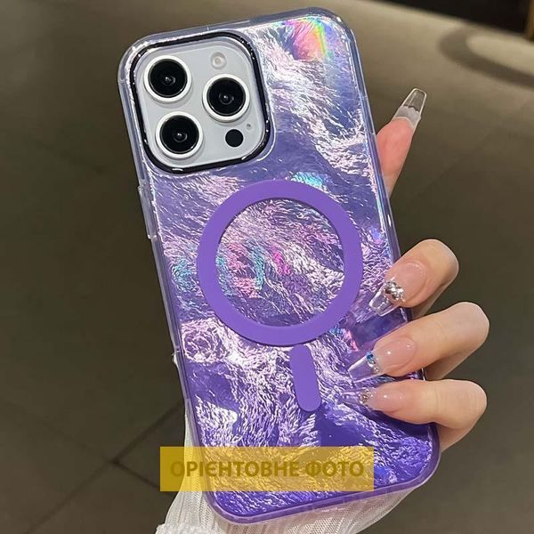 Чохол TPU Shiny Mountain (MagFit) для Apple iPhone 17 (6.3") Purple 392961 фото