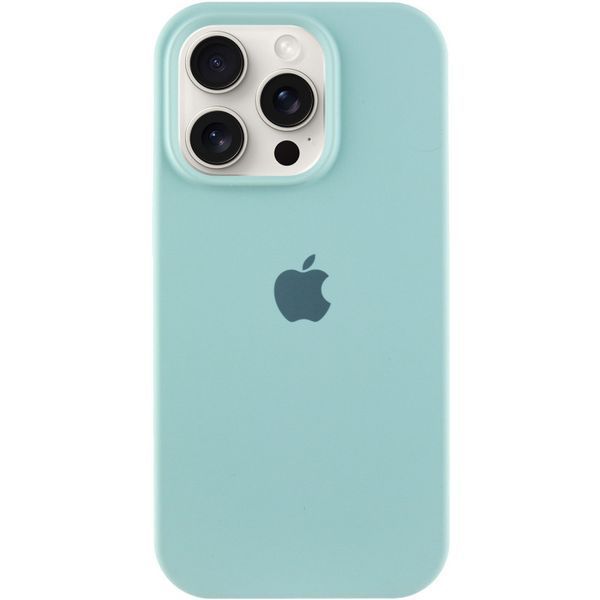 Чохол Silicone Case Full Protective (AA) для Apple iPhone 13 Pro (6.1") Бірюзовий / Beryl 215791 фото