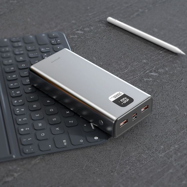 Портативна батарея Proove 20000mAh 22.5W Guardian (PBG222210004) Metal Gray 287036 фото