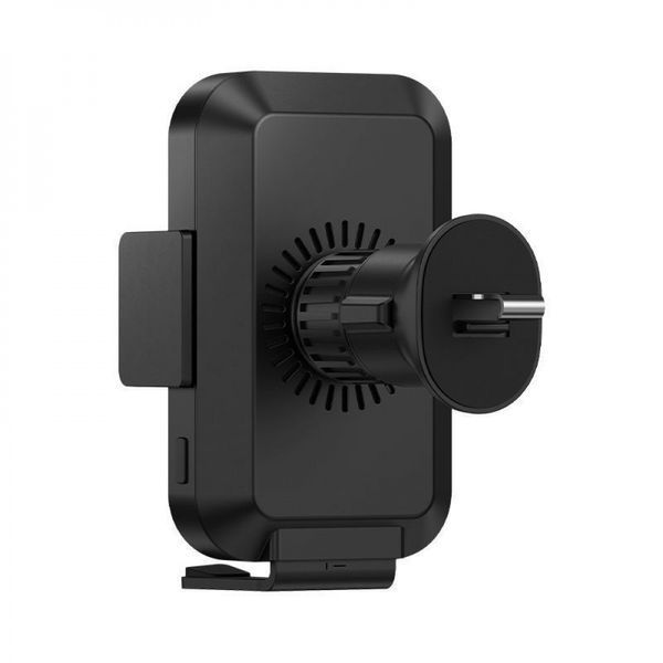 Автомобільний тримач З бездротовою зарядкою Wireless Charger Baseus Halo Electric 15W (black) (SUDD000001) 268630 фото