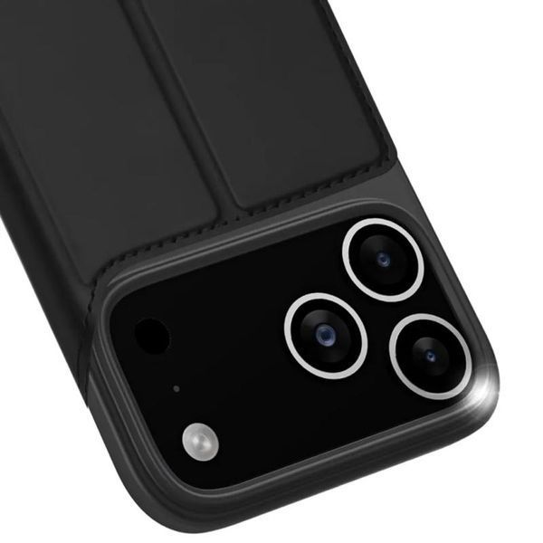 Чохол-книжка Dux Ducis з кишенею для візиток для Apple iPhone 17 Pro Max (6.9") Чорний 393989 фото