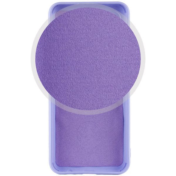 Чохол Silicone Cover Lakshmi Full Camera (AAA) для Oppo A58 4G Бузковий / Dasheen 286871 фото