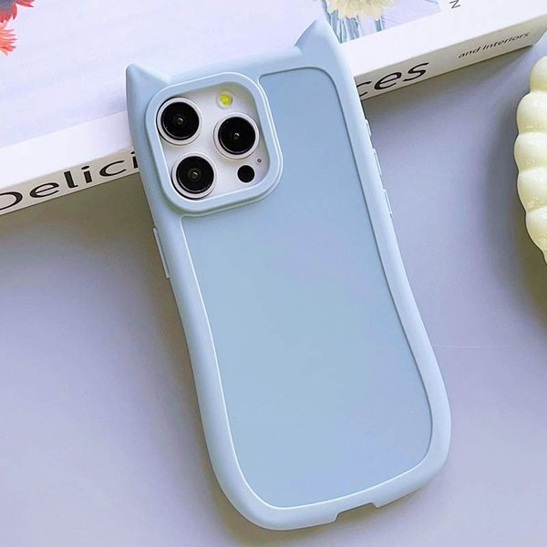 Чохол TPU GETMAN Cat with straps для Apple iPhone 13 Pro Max (6.7") Blue 357592 фото