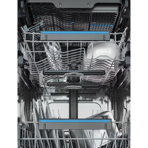Посудомийна машина Electrolux вбудована, 10компл., D, 45см, дисплей, інвертор, 3й кошик, чорний 398662 фото