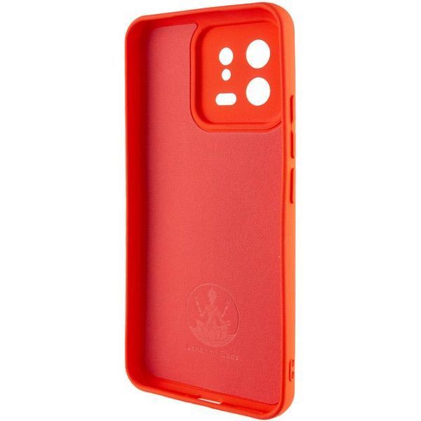 Чохол TPU GETMAN Liquid Silk Full Camera для Xiaomi 13 Pro Червоний / Red 397748 фото