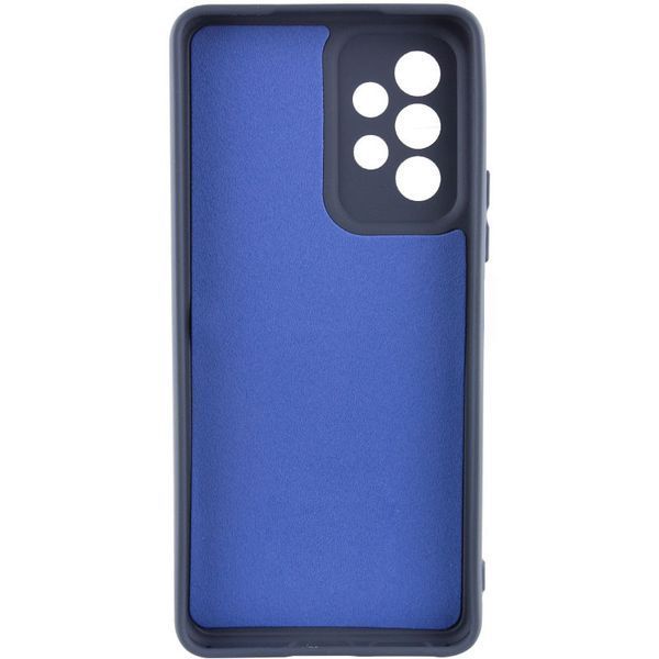 Чохол TPU GETMAN Liquid Silk Full Camera для Samsung Galaxy A23 4G Синій / Midnight Blue 323857 фото