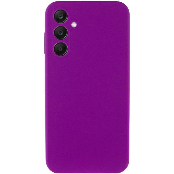 Чохол Silicone Cover Lakshmi Full Camera (AAA) для Samsung Galaxy A56 5G Сливовый / Purple 342140 фото