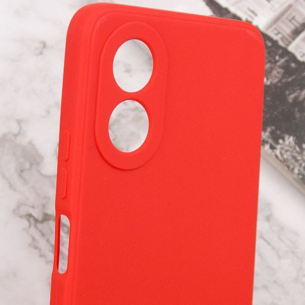 Силіконовий чохол Candy Full Camera для Oppo A38 / A18 Червоний / Red 286345 фото