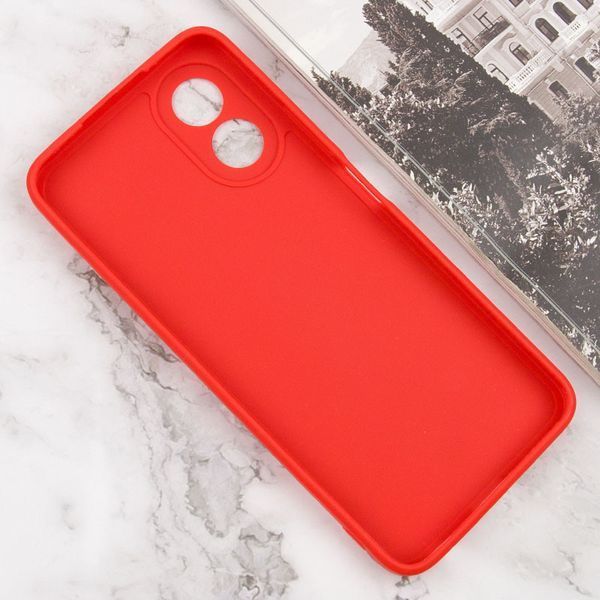 Силіконовий чохол Candy Full Camera для Oppo A38 / A18 Червоний / Red 286345 фото