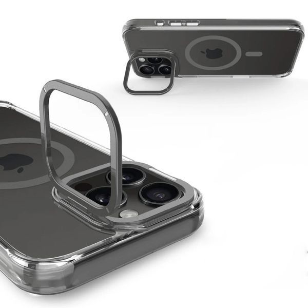 Чохол TPU Space Case Apex with MagSafe для Apple iPhone 16 Pro (6.3") Grey 345820 фото