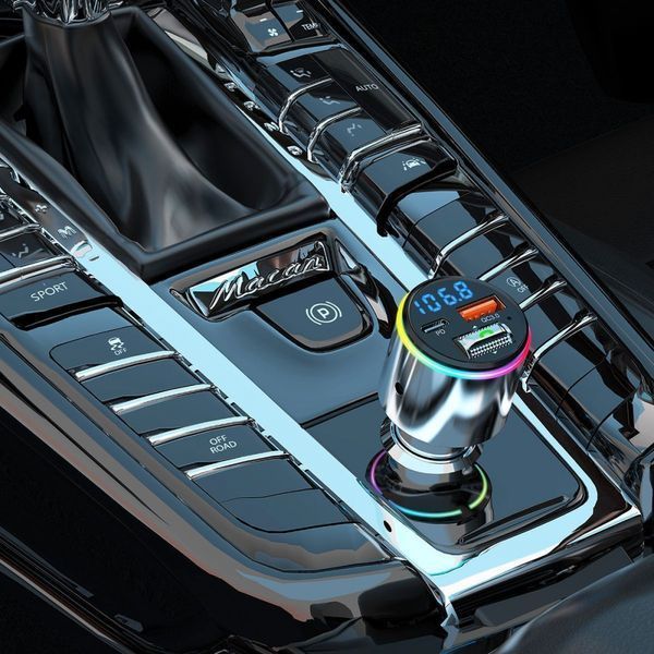 АЗП Proove FM Launcher Power Drive 30W (PD+QC3.0) Type-C+USB+AUX (FMPD30110006) silver 344376 фото