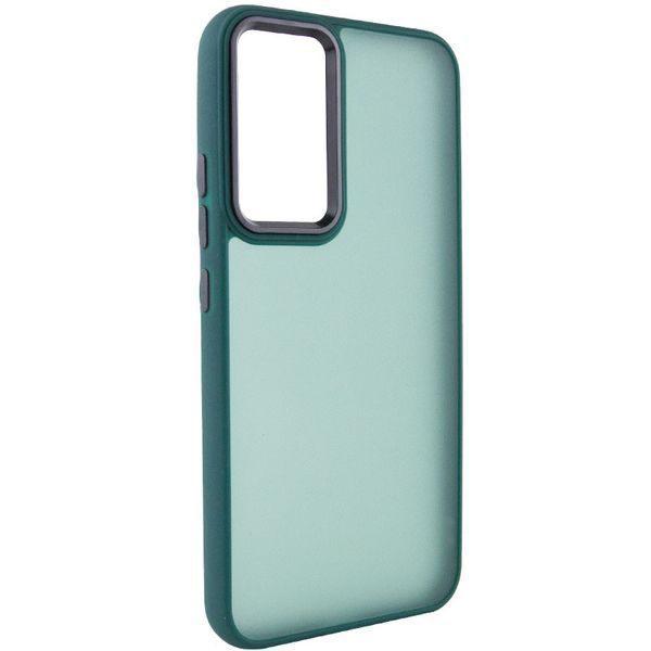 Чохол TPU+PC Lyon Frosted для Samsung Galaxy S23 Ultra Green 326156 фото