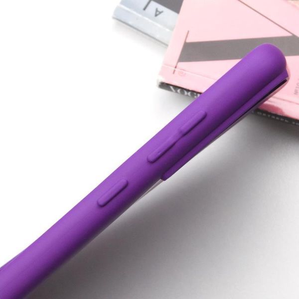 Чохол TPU GETMAN Liquid Silk Full Camera для Samsung Galaxy S22+ Фіолетовий / Purple 397568 фото
