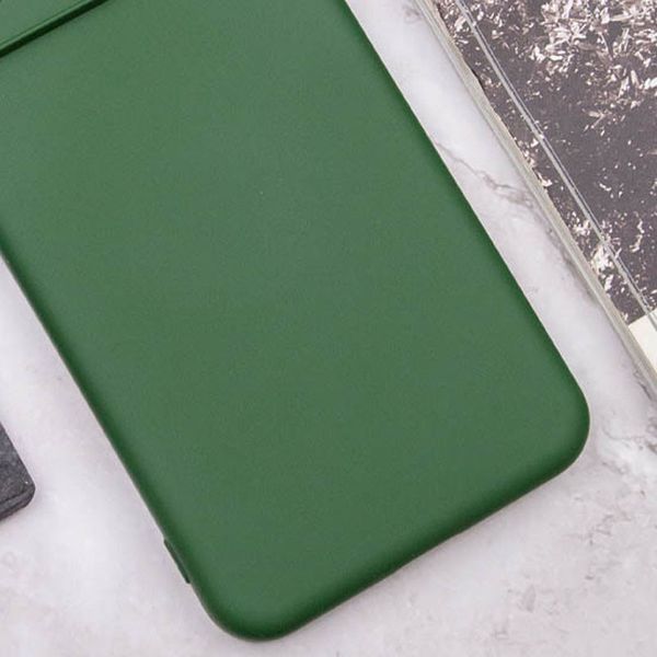 Чохол Silicone Cover Lakshmi Full Camera (A) для Huawei Honor X8a Зелений / Dark green 285101 фото