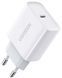 Мережевий зарядний Пристрій UGREEN CD137 Fast Charging Power Adapter With PD QC4.0 20W 3A (60450) White 280602 фото 1