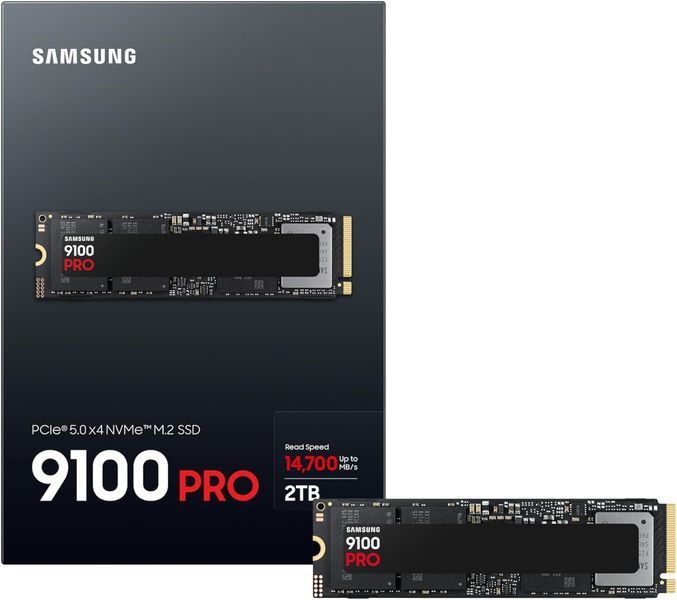 Накопичувач SSD Samsung M.2 2TB PCIe 5.0 9100PRO (MZ-VAP2T0BW) 371325 фото