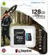 Картка пам*ятi microSDXC 128Gb Kingston Canvas UHS-I/U3 Class 10 Go! Plus R170/W90MB/s + SD-адаптер (SDCG3/128GB) 260202 фото 7