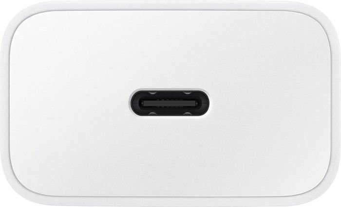 Зарядний Пристрій Samsung 15W Power Adapter (w C to C Cable) EP-T1510XWEGEU / Біла 308798 фото